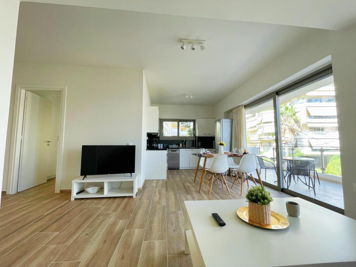 Wsd Luxury Bright 2Bd Apt With Sea View Balcony Афины Экстерьер фото